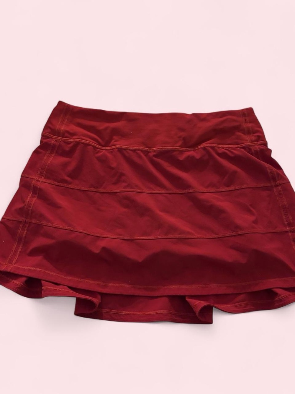 lululemon athletica Red Athletic Skort